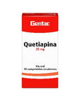 QUETIAPINA 25 MG 30 TBS GF (P)16793